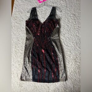 Women’s Size 14 Sequin Short Formal Dress NWOT